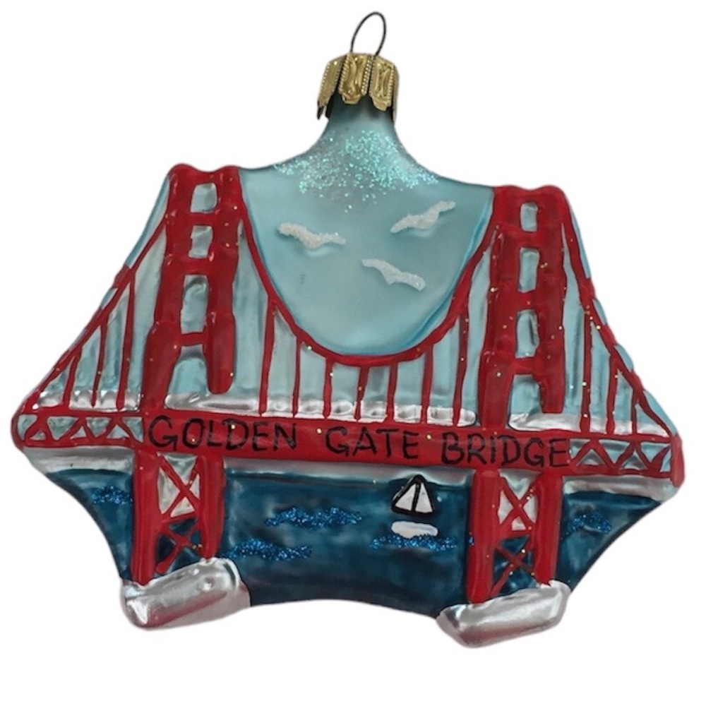 San Francisco Golden Gate Bridge Ornament